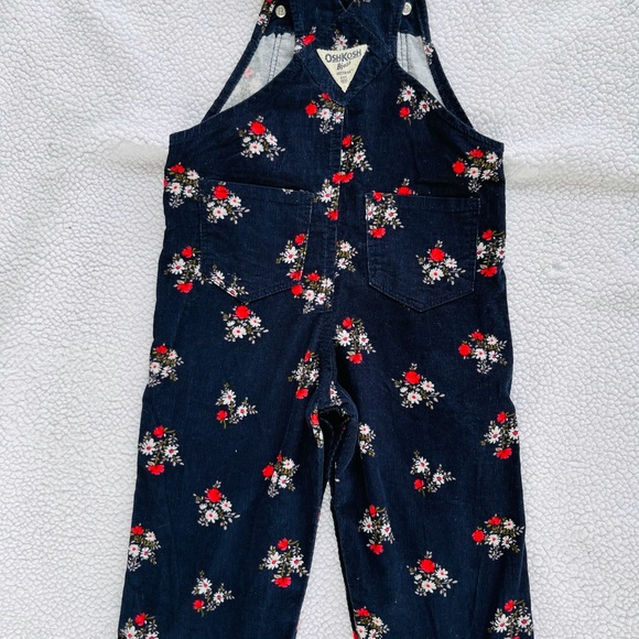 Floral Oshkosh overalls - Picture 4 of 5